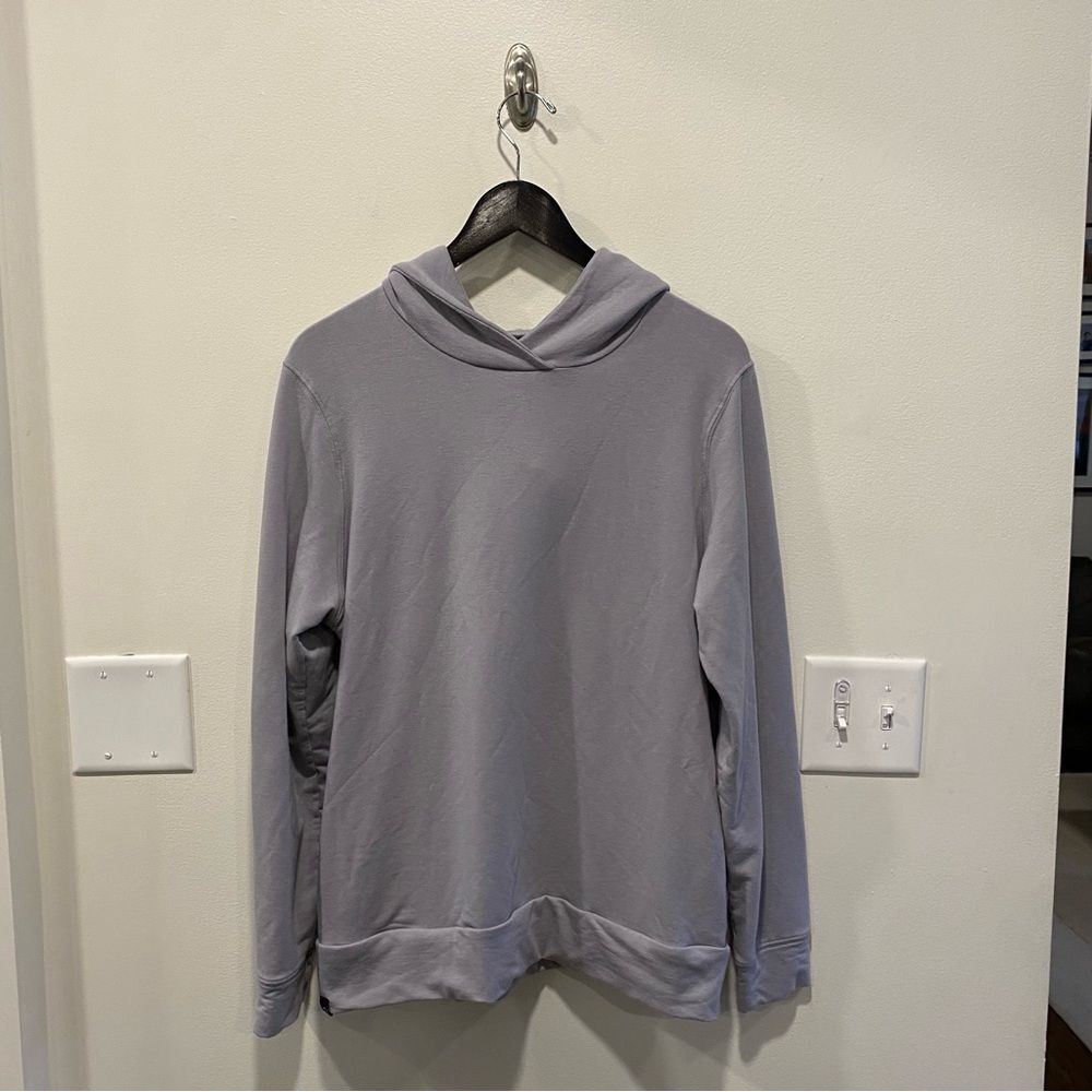 Pistol lake hoodie men’s sz medium gray buttery soft hooded sweatshirt USA made